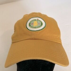 Future Masters Golf Hat Cap Dothan Country Club Alabama Strapback yellow